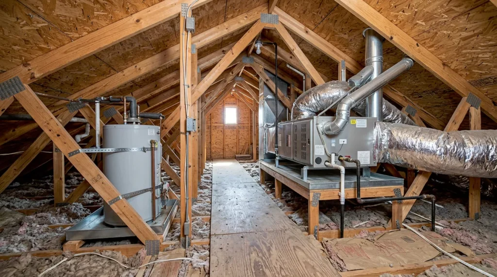 attic-hvac-equipment-components